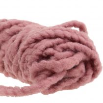 Artikel Mirabell fluffig filtsnöre gammalrosa 25m