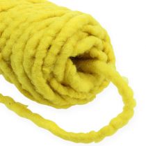 Artikel Filtsnöre fleece Mirabell 25m gul