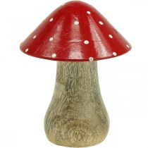 Flugsvamp deco träsvamp höstdekoration trä 10×8cm