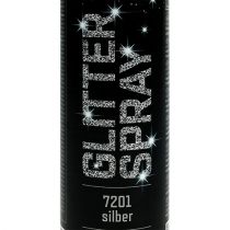 Glitter spray silver 400ml