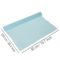 Artikel Blomsterpapper 50x250cm blått för dekoration