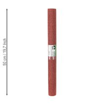 Artikel Florist crepepapper Bordeaux 50x250cm