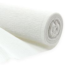 Artikel Blomsterpapper, crêpepapper, vit, 50×250 cm, 5 st
