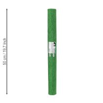 Artikel Blomsterpapper med kräppapper grönt 50x250cm