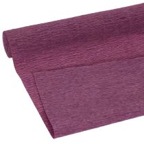 Artikel Blomsterpapper med kräppapper för dekoration, lila, 50x250 cm