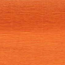 Artikel Blomsterpapper, orange rulle, 50x250 cm