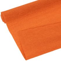 Artikel Blomsterpapper, orange rulle, 50x250 cm