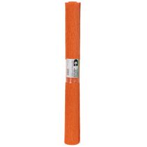 Artikel Blomsterpapper, orange rulle, 50x250 cm