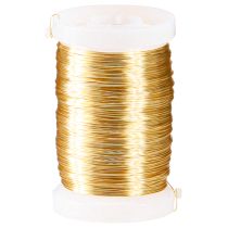 Artikel Floristtråd myrtentråd dekorativ tråd guld 0,30mm 100g 3 st.