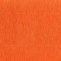 Artikel Blomcrepe orange B10cm ytvikt 128g/kvm L250cm 2st