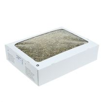 Artikel Blomma Hår Tinsel Guld-Silver 200g