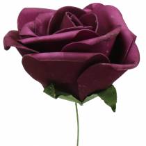 Artikel Foam Rose Lila Ø15cm 4 st