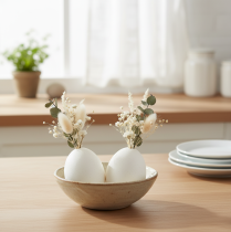 Artikel Vita kycklingägg, 10 bitar