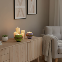 Artikel Dekorativ skål med påskägg för vår- eller påskbordsdekoration, 9 cm, 4 stycken