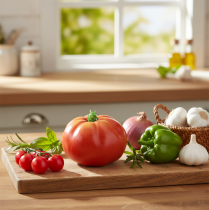 Artikel Tomat konstgjord biff tomat matdocka Ø10cm