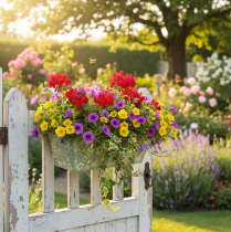 Artikel Blomlåda med konsol, balkong, metall, 35x15cm, H13cm