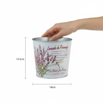 Artikel Metallkruka för lavendel, liten, Ø18cm H15,5cm