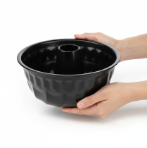 Artikel Köksdekoration svart kakform Bundtform metall Ø23cm