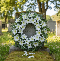 Artikel Lilja på tråd, medium, 25 stycken