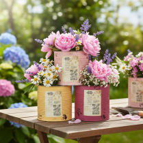 Artikel Blomkruka i vintagedesign för vardagsrum och kontorsdekoration 15 cm 3 st