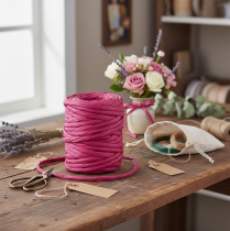 Artikel Papperssladd 6mm 23m rosa