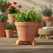 Artikel Krukfötter, distanser för blomkrukor, 7 cm, 3 stycken