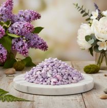 Artikel Dekorativa färgade naturstenar för bordsdekoration och dekorativa blomsterarrangemang, 13 mm, 2 kg