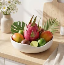 Artikel Konstgjord drakefrukt pitahaya dekorativ frukt Ø8cm L15cm