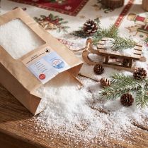 Artikel Dekorativ snövit gjord av majs 100% biobaserat material 20g