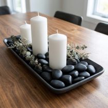 Artikel Flodsten svart matt 2cm - 5cm 1kg