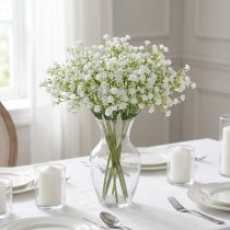 Artikel Gypsophila artificiell gypsophila i ett gäng vit H28cm 6st