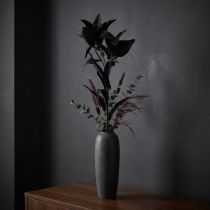 Artikel Konstgjord blomma lilja svart 84cm