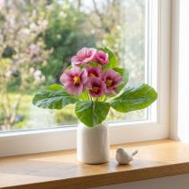Artikel Primroses Konstgjorda Blommor Cowslips Rosa H25cm