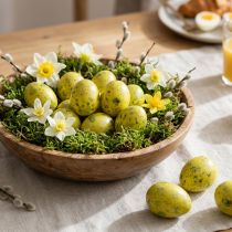 Artikel Vaktelägg 3cm Gulblåsta ägg 50 st