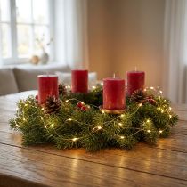 Artikel LED fairy lights 40s för batterier varmvita