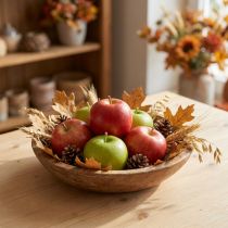 Artikel Dekorativt äpple Rödgrön Konstgjord frukt Ø5,5cm H5cm 12 st
