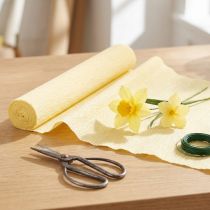 Artikel Florist crepepapper pastellgult 50x250cm