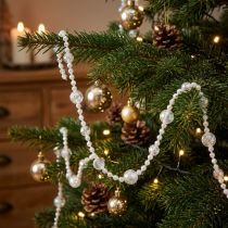 Artikel Pärlhalsband pärlband pärlgirland skimrande 270cm × 2st