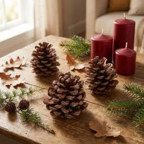Artikel Naturliga stora pinjekottar 8–9 cm, 3-pack