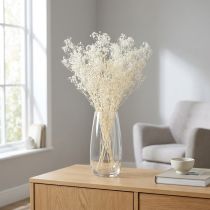 Artikel Gypsophila vita torkade gräs dekorationskräm 65-70cm 100g