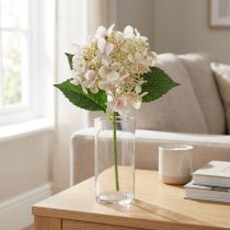 Artikel Hortensia konstgrädde trädgårdsblomma med knoppar 52cm