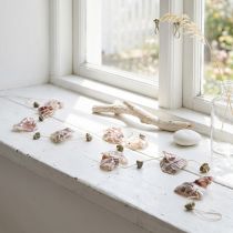 Artikel Skalgirlang med stenar natur 100cm