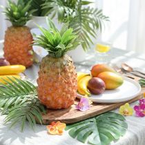 Artikel Konstgjord Dekorativ Ananas 26cm – Bedrägligt Realistisk Konstgjord Frukt, Dekorativ Frukt för Bufféer &amp; Displays