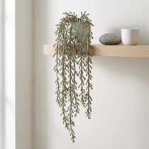 Artikel Suckulent tendril hängande grön, brons metallic 114cm