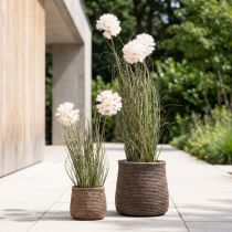 Artikel Konstgjorda blommor dekorativ bollblomma allium prydnadslök konstgjord 54cm