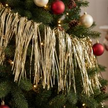 Artikel Glitter ljusguld glitter gardindekoration guld 90×200cm
