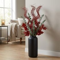 Artikel Torkad dekorativ gren av lockig pil för kreativ blomsterhandel och heminredning 80 cm 70 g