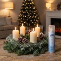 Artikel Silverspray snöspray glitter för fönster och vinterdekoration 150ml