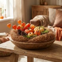Artikel Fyllningsmaterial för blomsterarrangemang, dekorativa fibrer, Palmyra palmfiber, bassäng 1 kg