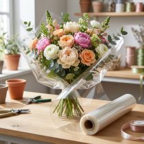 Artikel Blomsterdekorationsfolie Blomfolie 75cm x 200m